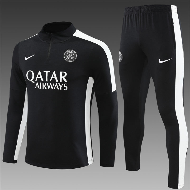 PSG Tracksuit - Black &amp; White