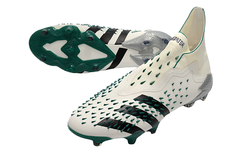 Predator Freak+ FG EQT Demonskin White Sub Green - Cleats &amp; Boots