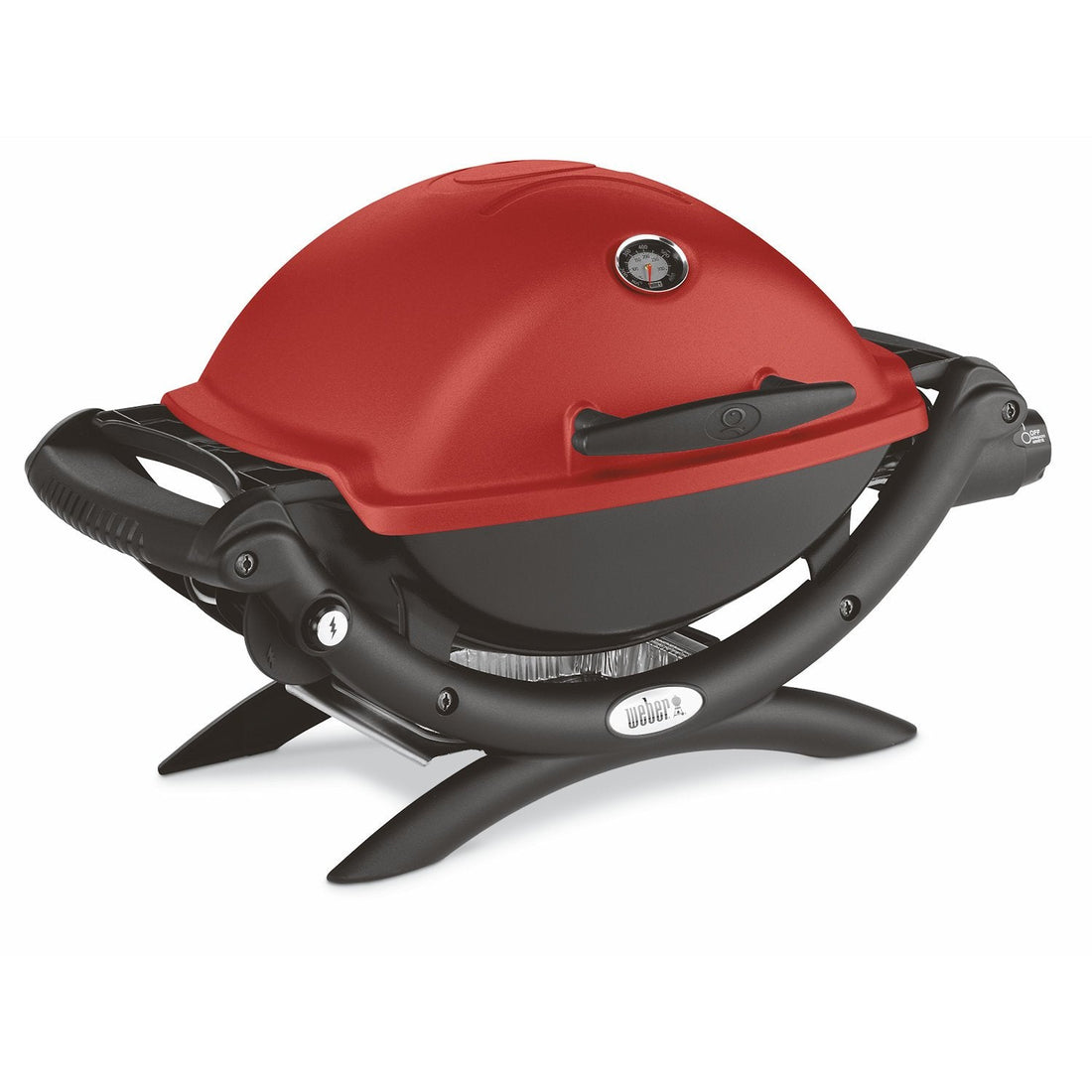 Weber Q 1200 Gas Grill - Red - Red
