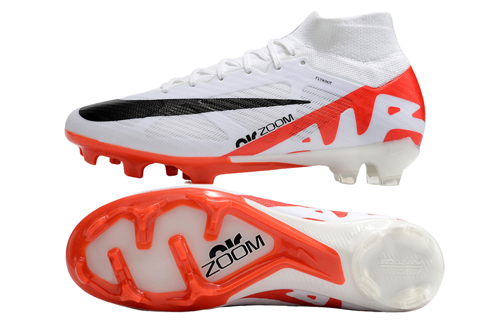 Cleats Zoom Superfly 9 Elite FG Soccer Cleats (Bright Crimson/White/Black)