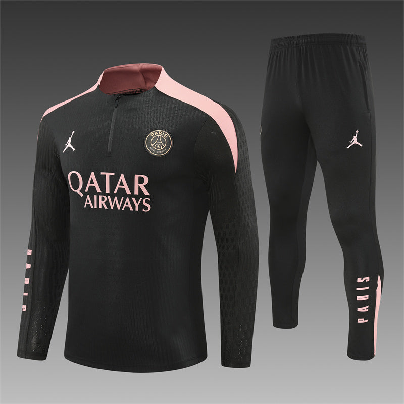 PSG Tracksuit - Black &amp; Pink 24/25