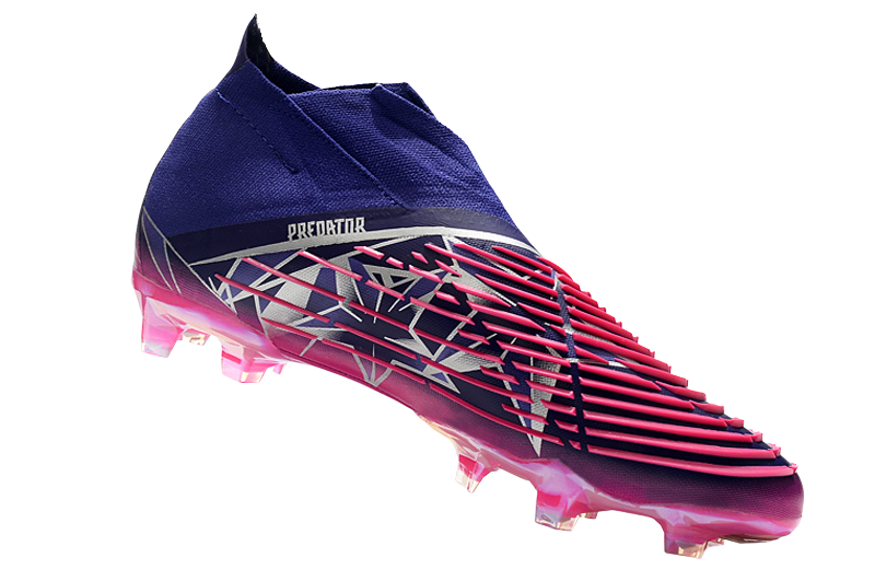 Predator Edge FG Champions Code - Purple/Silver Metallic/Pink - Cleats &amp; Boots