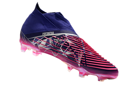 Predator Edge FG Champions Code - Purple/Silver Metallic/Pink - Cleats &amp; Boots