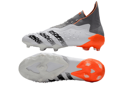 Predator Freak+ Whitespark FG - White Dark Metallic Silver Red - Cleats &amp; Boots