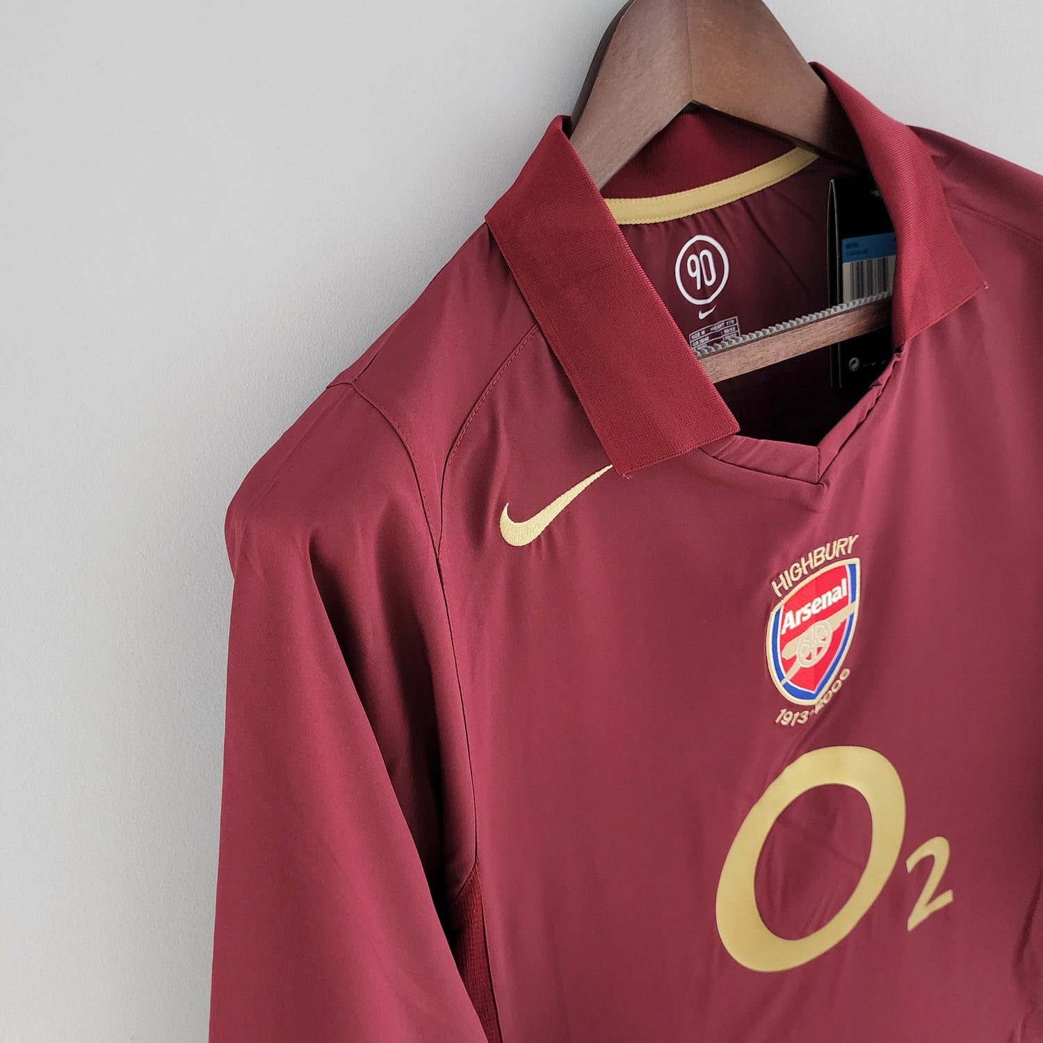 ARSENAL 2005 - 2006  HOME JERSEY LONG-SLEEVED