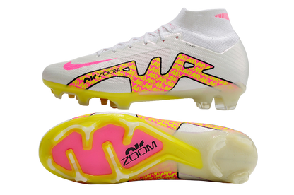 Cleats Air Zoom Mercurial Vapor 15 Elite FG - White/Pink/Red