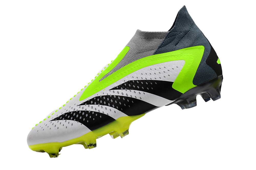 Predator Accuracy + AG Crazyrush - Blanc/Noir/Lucid Lemon - Cleats &amp; Boots