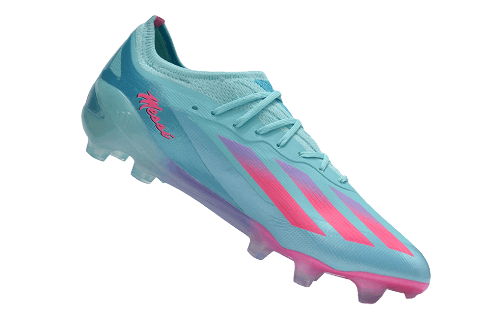 Cleats X Crazyfast FG Messi Turquoise Pink | Goatkits Store