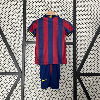 BARCELONA 2009 - 2010 HOME JERSEY FOR CHILDREN