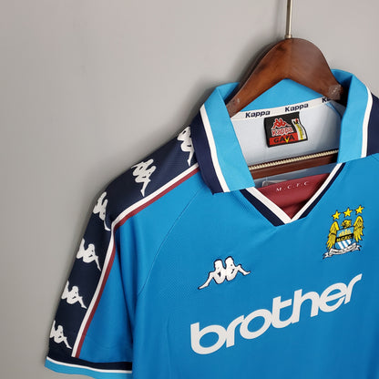 MANCHESTER CITY 1997 - 1998 HOME JERSEY