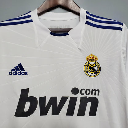 REAL MADRID 2010 - 2011 HOME JERSEY LONG-SLEEVED