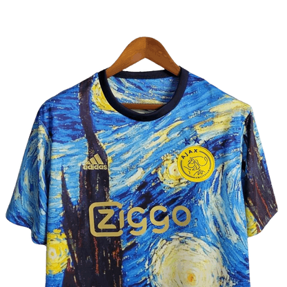 23/24 AJAX x Vincent Van Gogh Oil Painting Starry Night Special Edition kit- Fan version