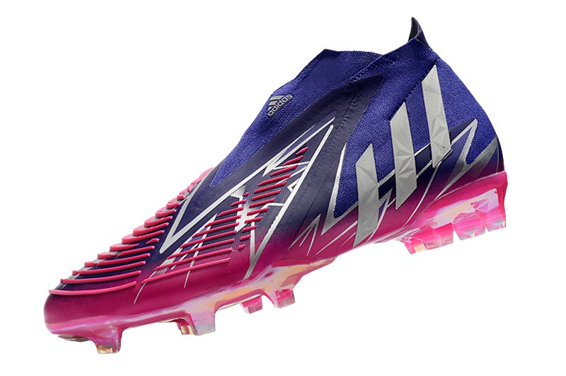 Predator Edge FG Champions Code - Purple/Silver Metallic/Pink - Cleats &amp; Boots