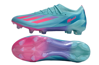 Cleats X Crazyfast FG Messi Turquoise Pink | Goatkits Store