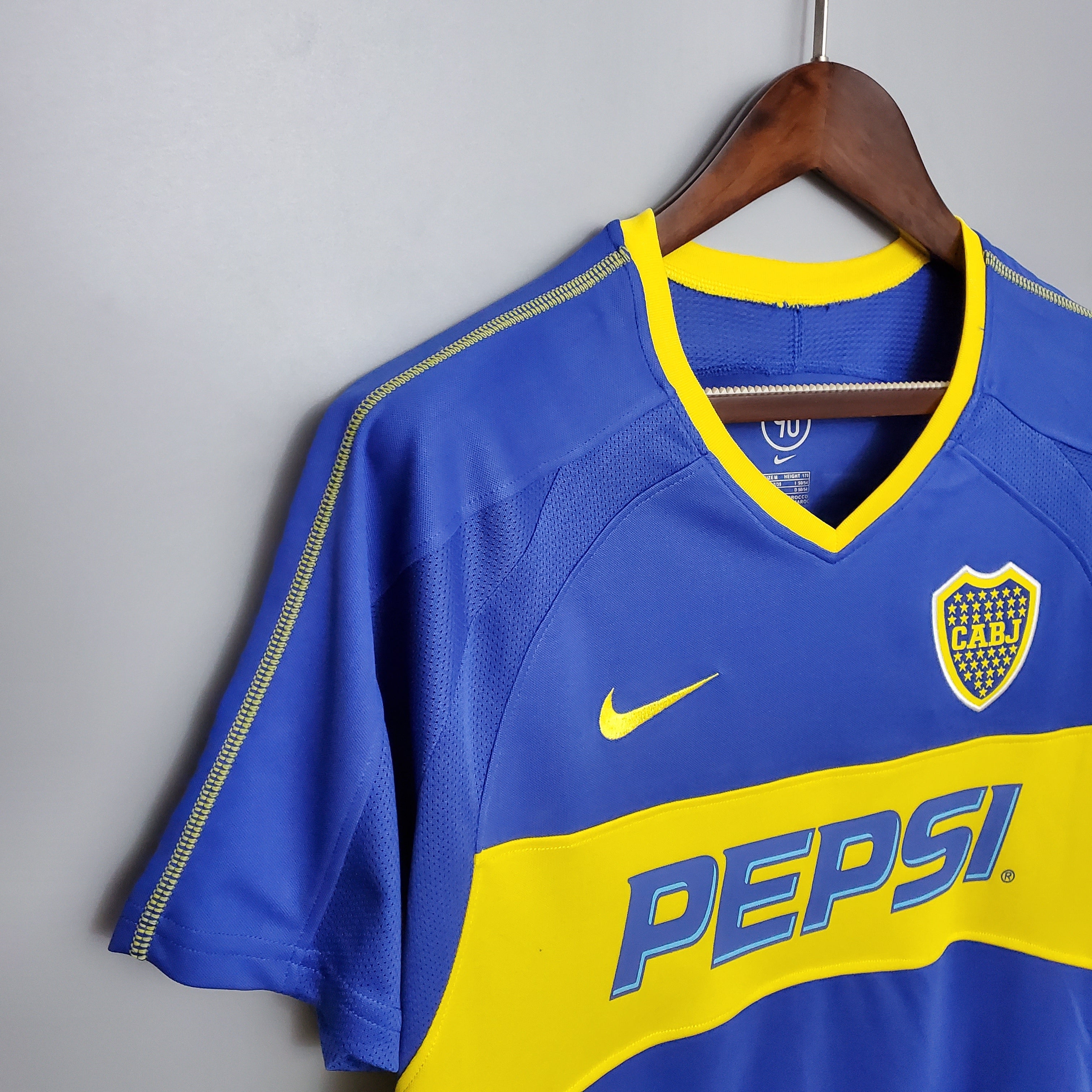 BOCA JUNIORS 2003 - 2004 HOME JERSEY