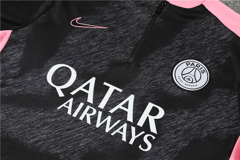 PSG Tracksuit - Black/Pink 2024