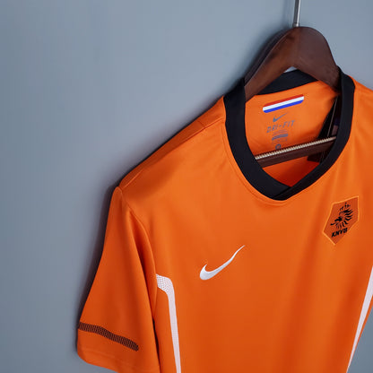 Netherlands 2010 World Cup Home Retro Jersey