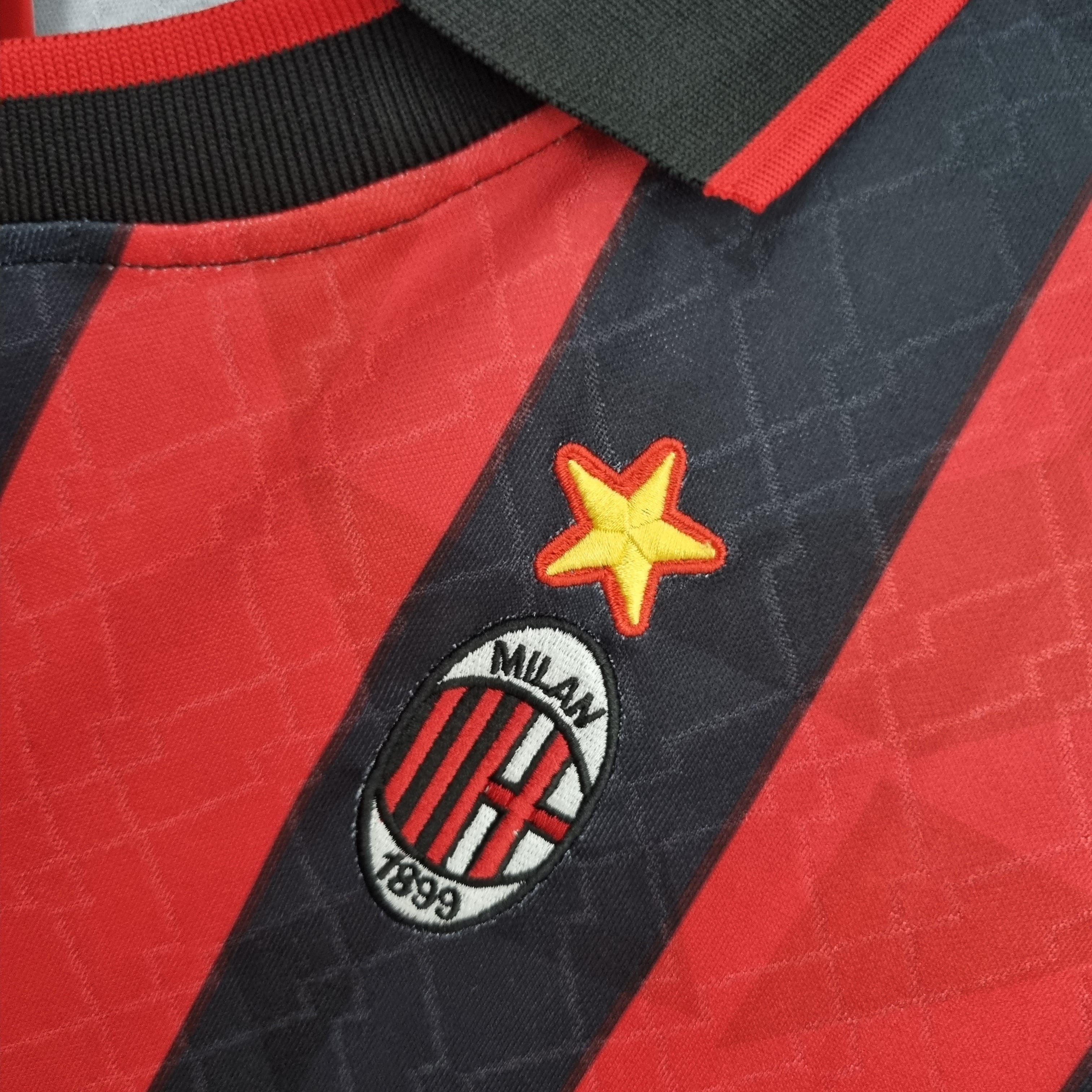 AC MILAN 1995 - 1996 HOME JERSEY