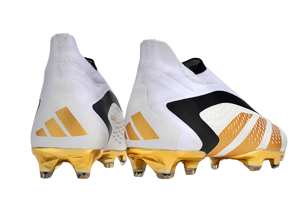 Predator Accuracy+ FG x Jude Bellingham - White/Gold/Black - Cleats &amp; Boots