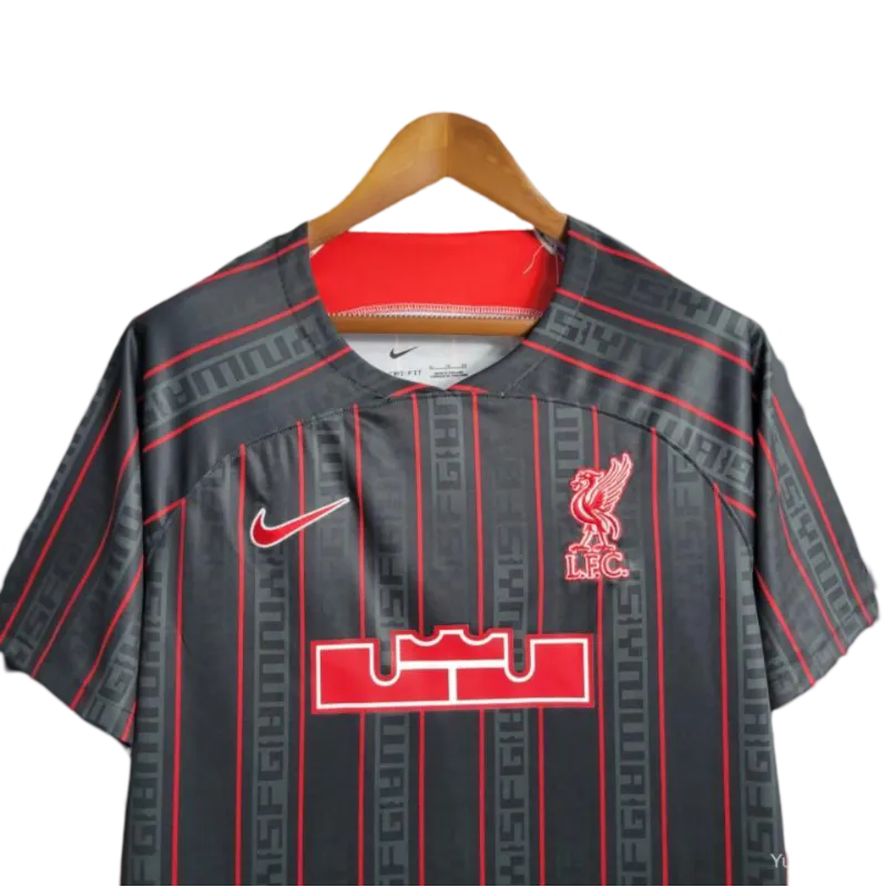 23/24 Liverpool x Lebron Black Jersey Fan Version