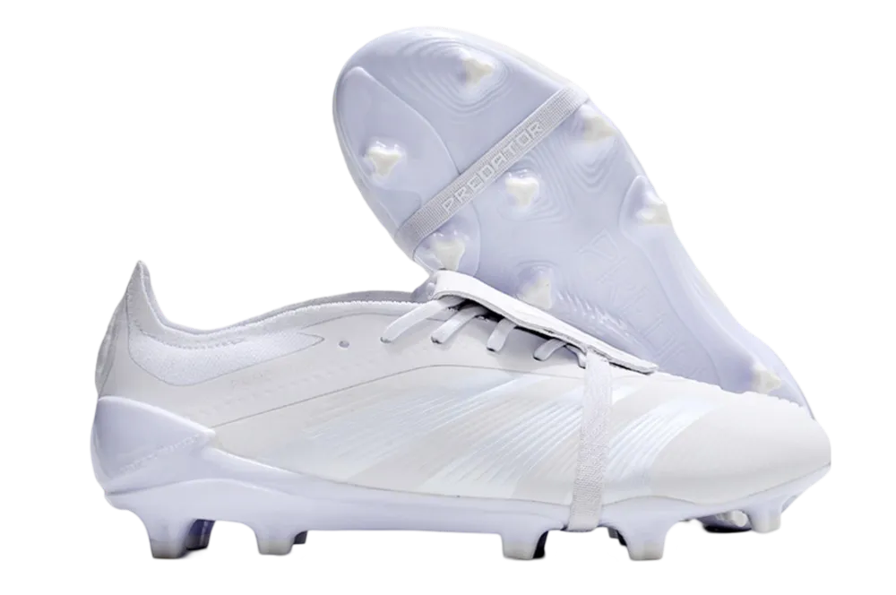 Predator Elite Tongue - Full White - Cleats &amp; Boots | Goatkits Store