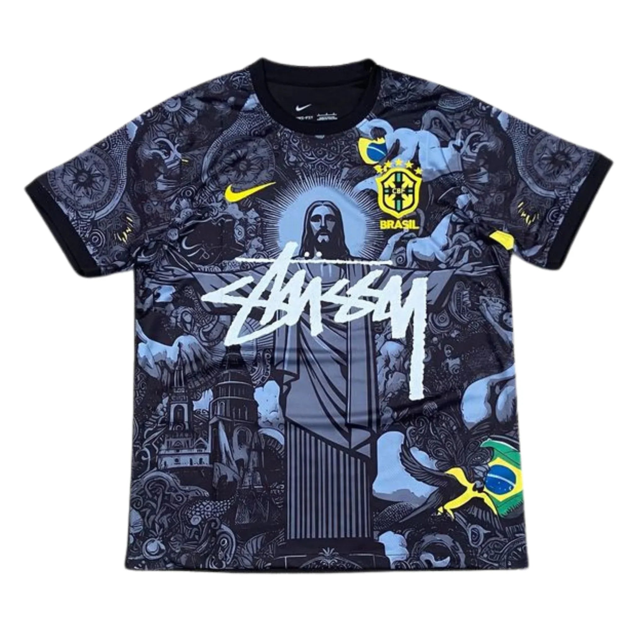 BRAZIL X JESUS CHRIST X STUSSY SPECIAL EDITION ( BLACK)