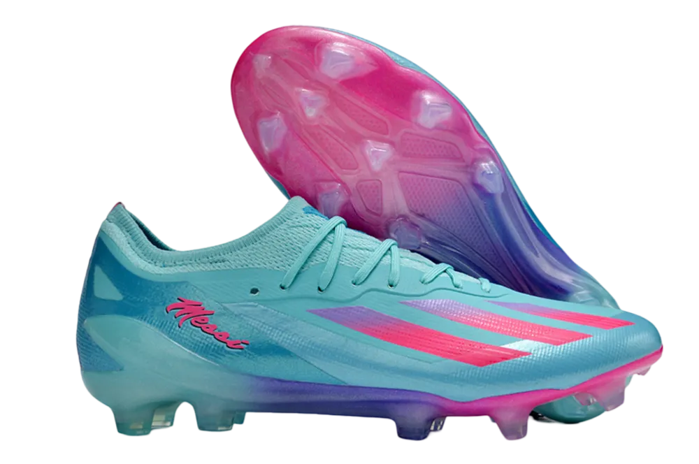 Cleats X Crazyfast - MESSI.1 FG - Blue &amp; Pink | Goatkits Store