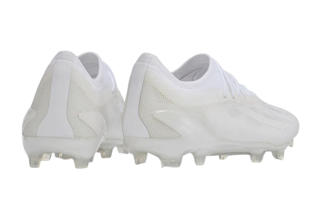 Cleats X Crazyfast - MESSI.1 FG - Full White | Goatkits Store