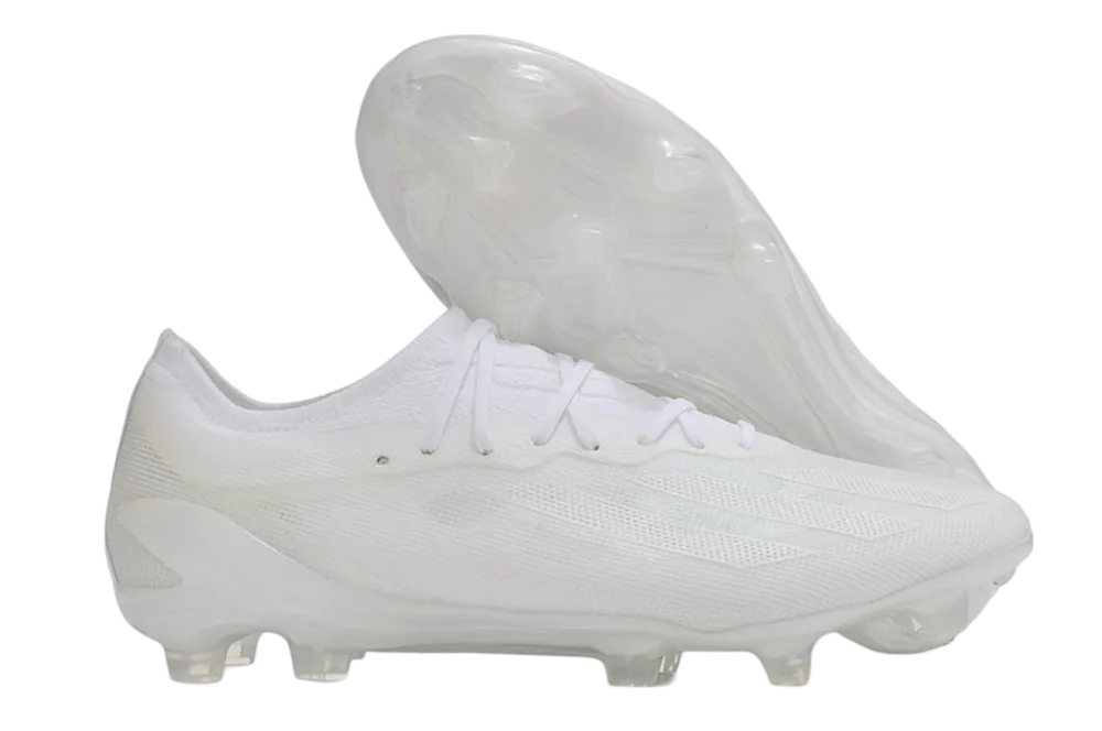 Cleats X Crazyfast - MESSI.1 FG - Full White | Goatkits Store