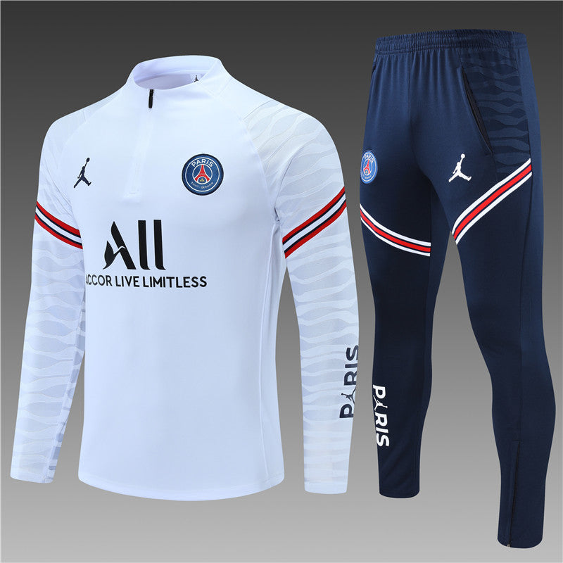 PSG Tracksuit - White/Navy