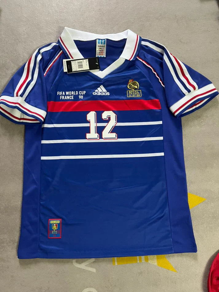 France Retro 1998 WC Shirt - Thierry Henry 