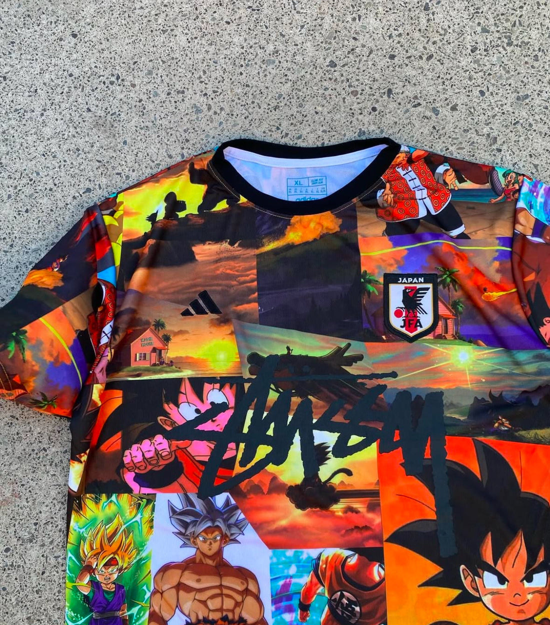 Japan X Dragon Ball X Stussy Special edition jersey 2025