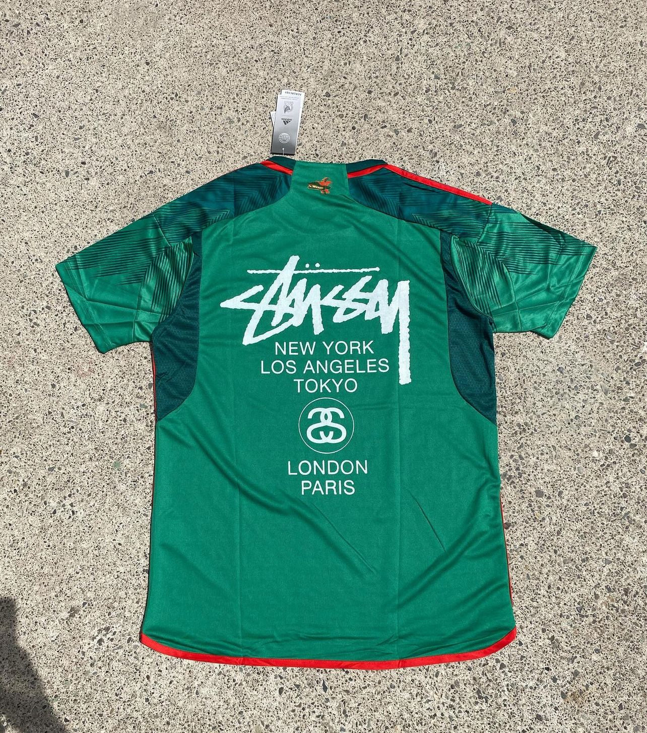 23/24 Mexico X Stussy Special Edition football jersey