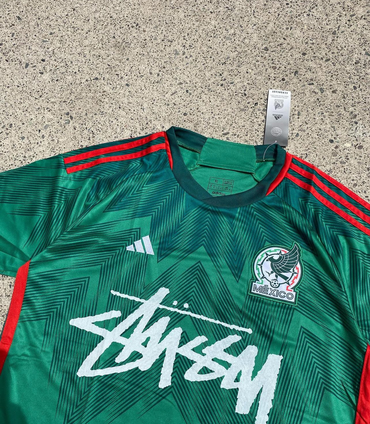 23/24 Mexico X Stussy Special Edition football jersey