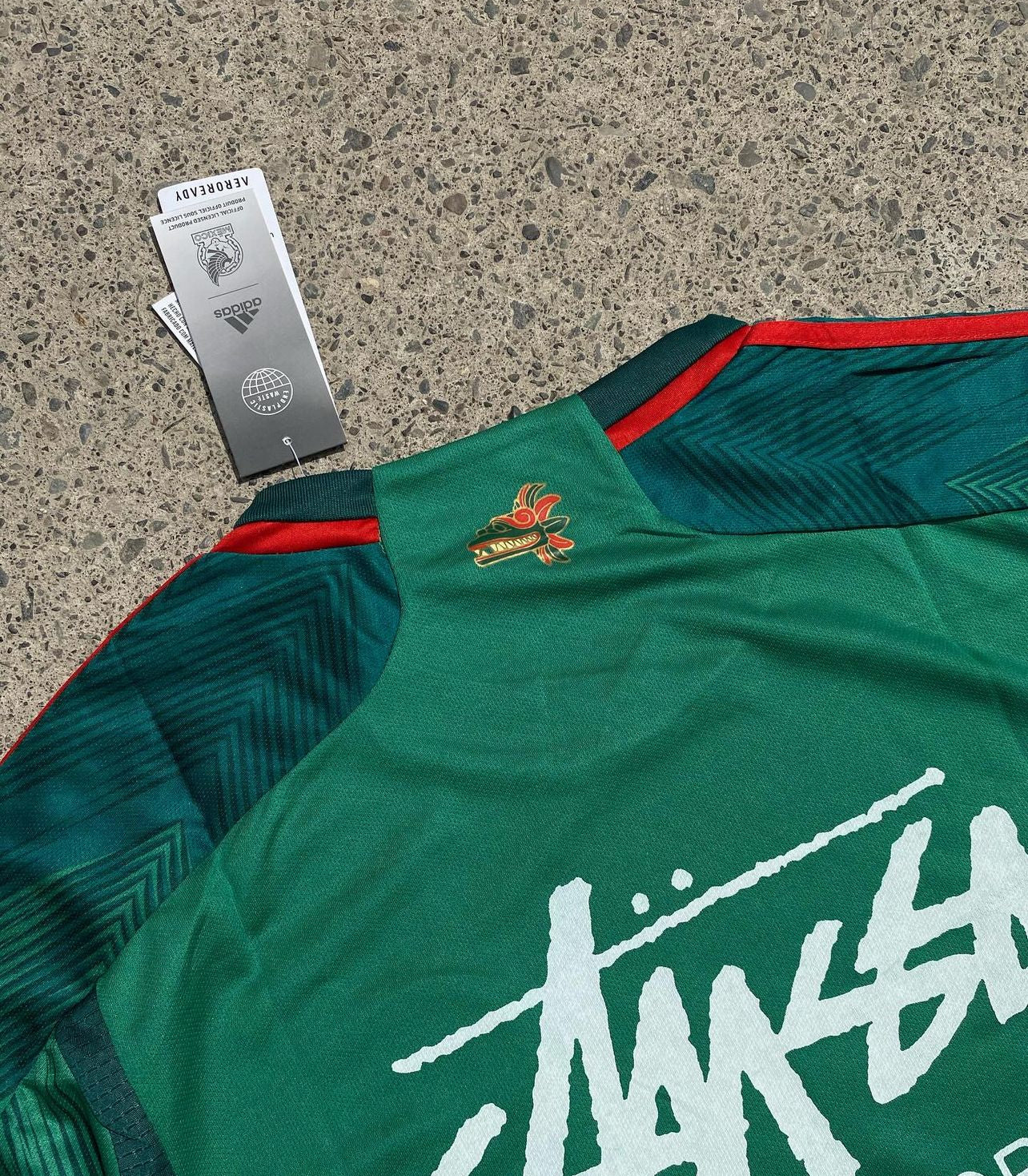 23/24 Mexico X Stussy Special Edition football jersey