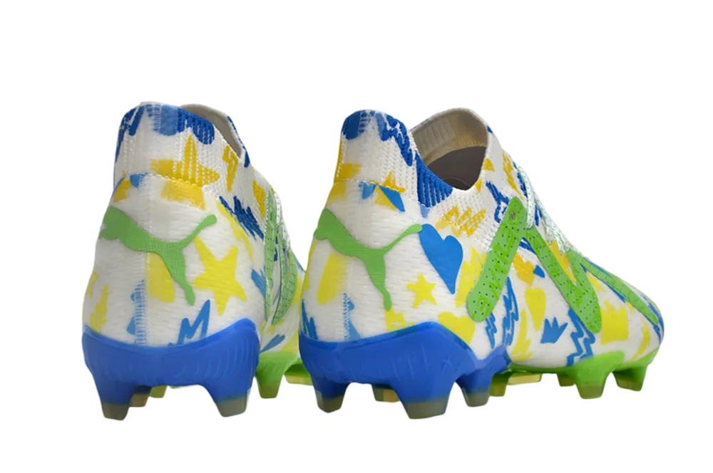 Cleats Future Ultimate - Green &amp; White | Goatkits Store