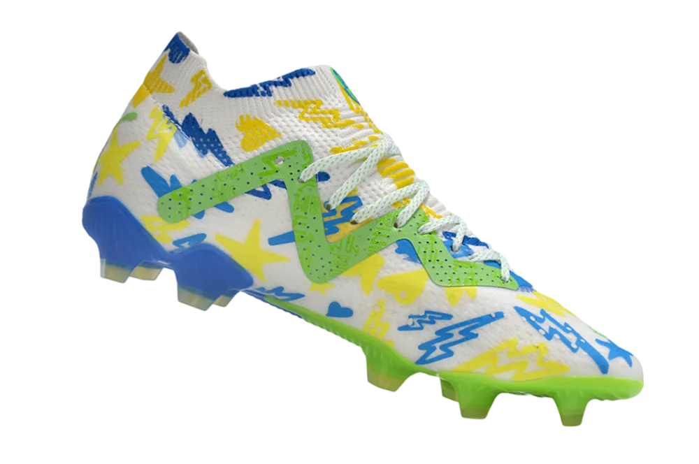 Cleats Future Ultimate - Green &amp; White | Goatkits Store