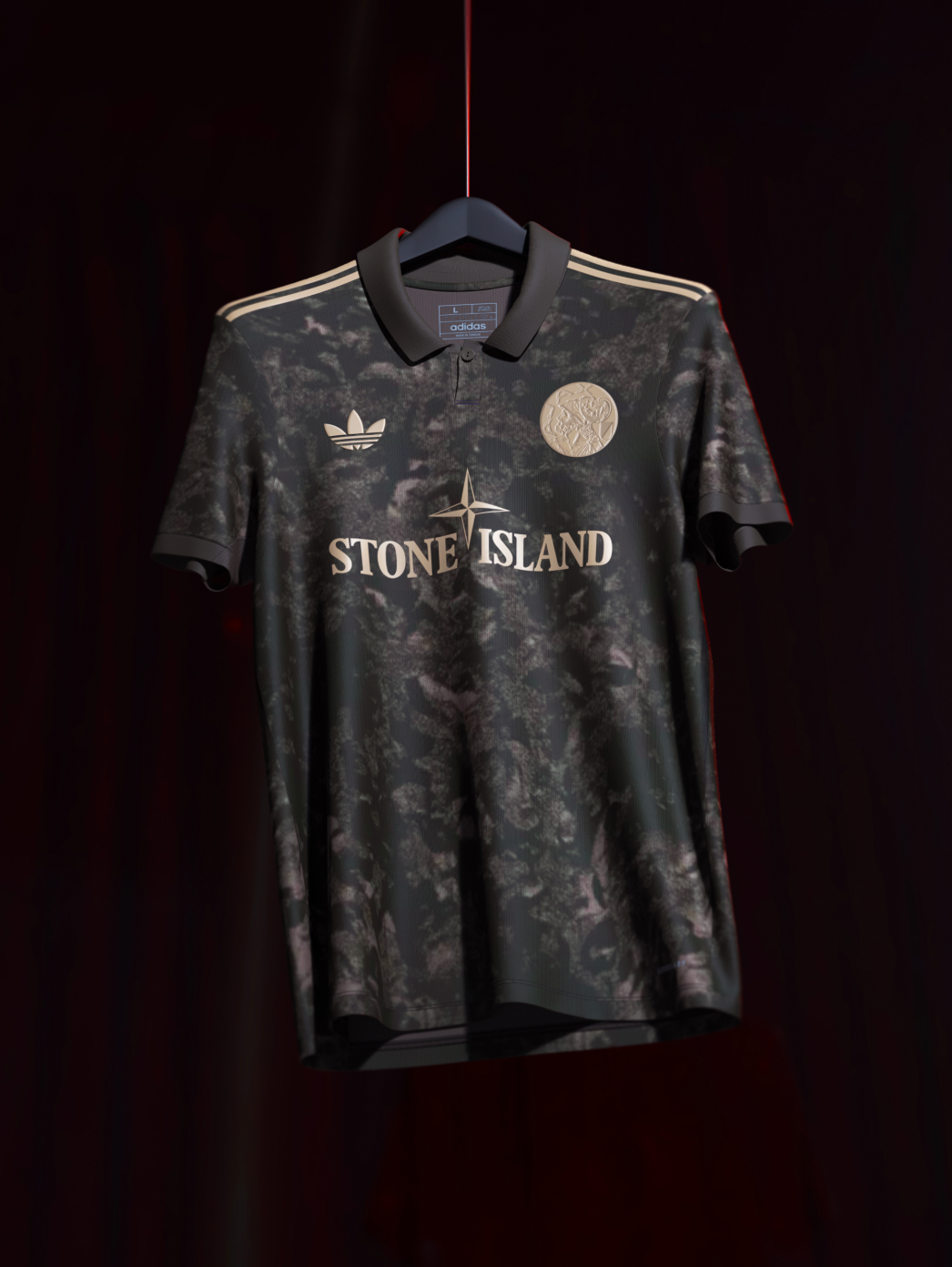 AJAX STONE ISLAND FOOTBALL SHIRT 2024 / 2025