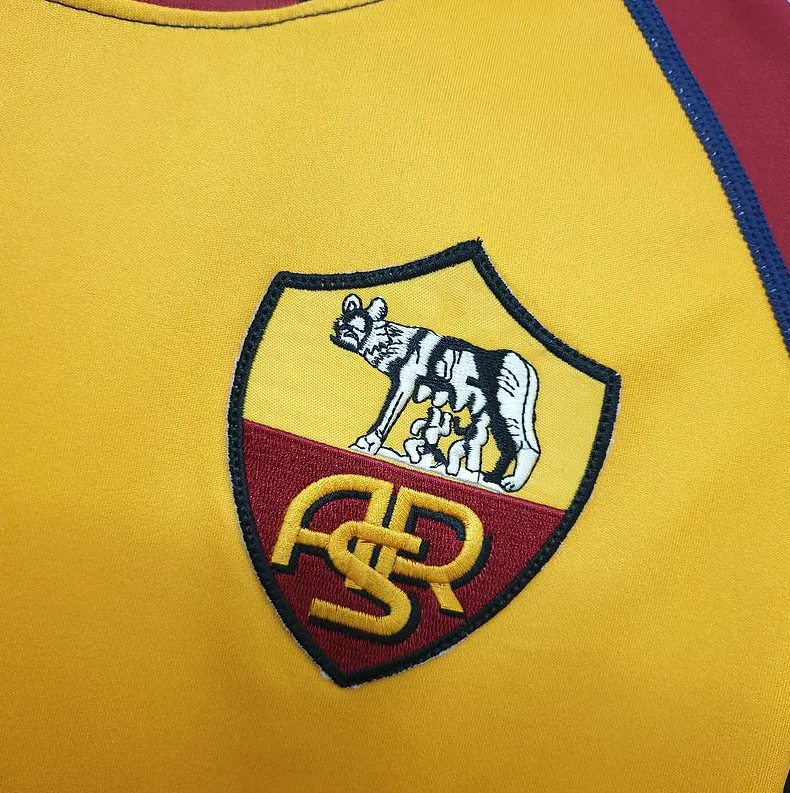 AS ROMA 2000 - 2001 HOME JERSEY