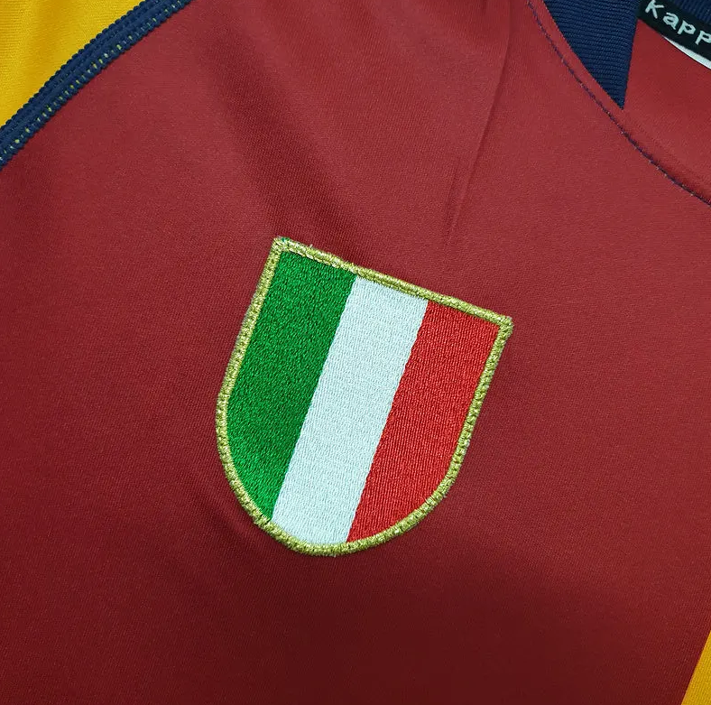 AS ROMA 2000 - 2001 HOME JERSEY