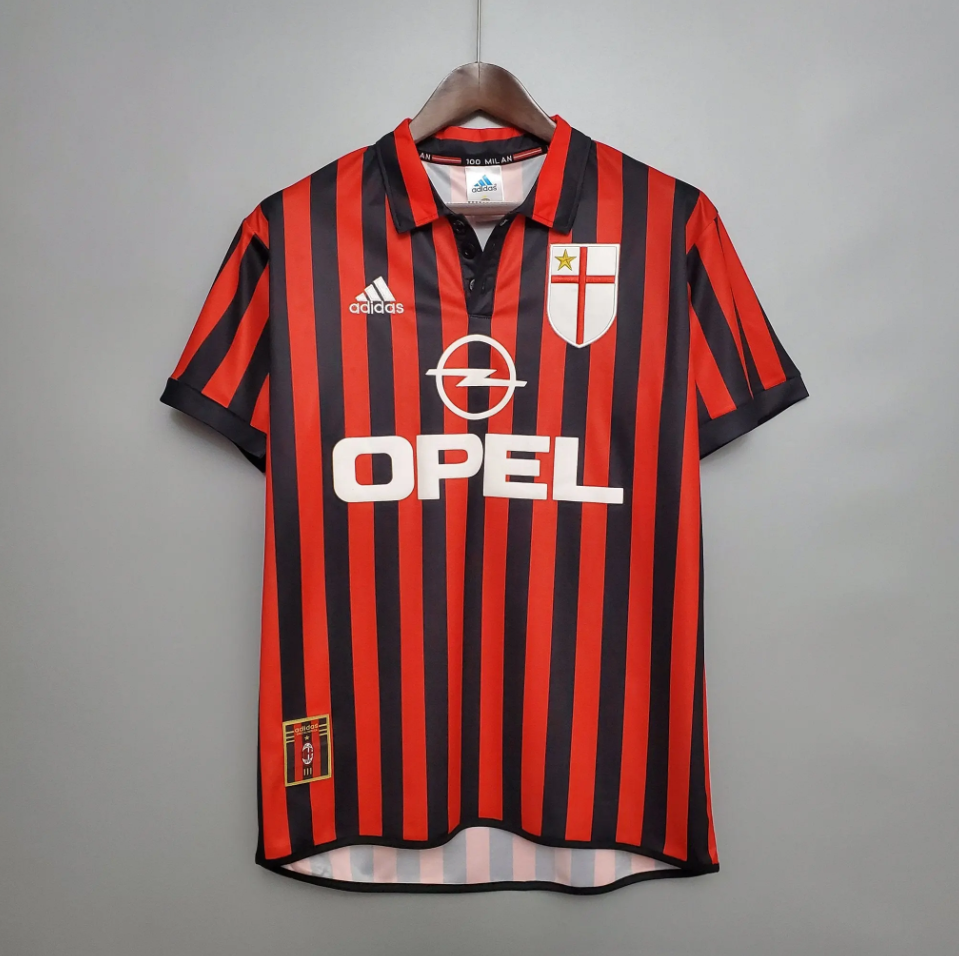 AC MILAN 1999 - 2000 HOME JERSEY