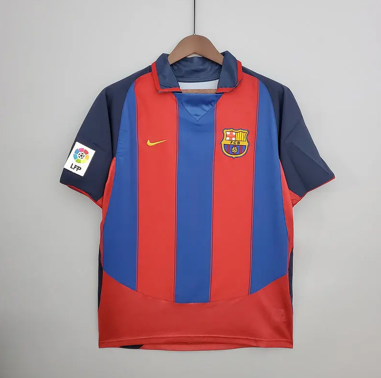 BARCELONA 2003 - 2004 HOME JERSEY