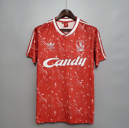 LIVERPOOL 1989 - 1990 HOME JERSEY