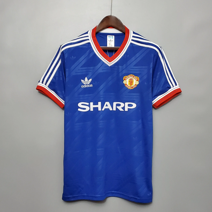 MANCHESTER UNITED 1986 - 1987 THIRD JERSEY