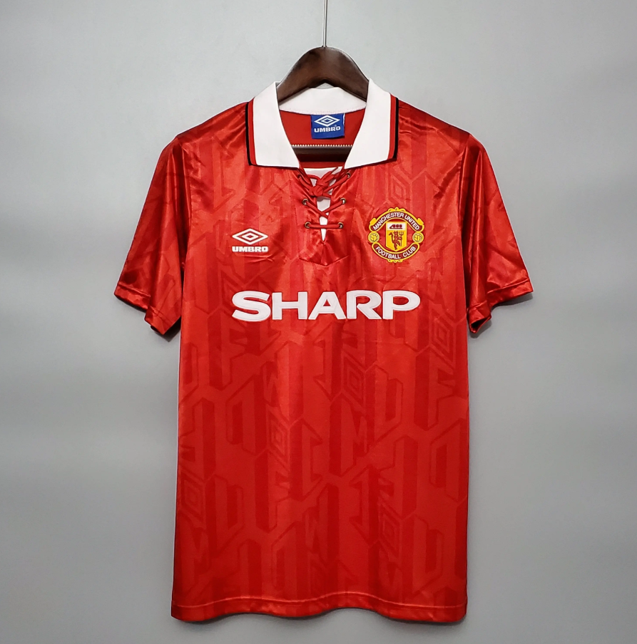 MANCHESTER UNITED 1992 - 1993 HOME JERSEY