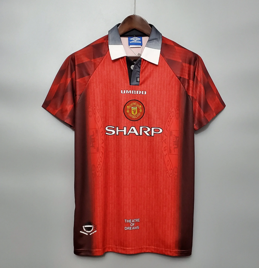 MANCHESTER UNITED 1996 - 1997 HOME JERSEY