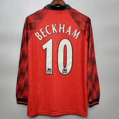 MANCHESTER UNITED 1996 - 1997 HOME JERSEY LONG-SLEEVED