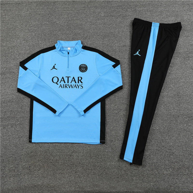 PSG Tracksuit - Light Blue/Black