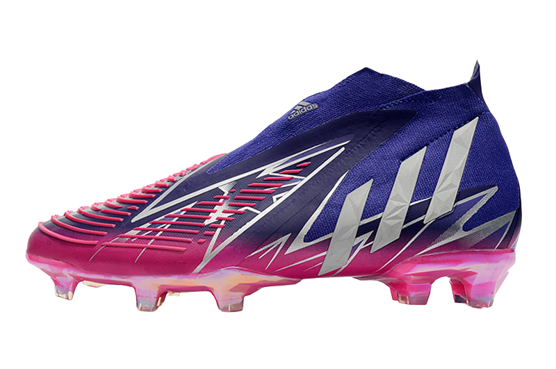 Predator Edge FG Champions Code - Purple/Silver Metallic/Pink - Cleats &amp; Boots