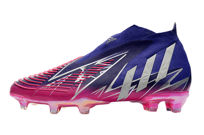 Predator Edge FG Champions Code - Purple/Silver Metallic/Pink - Cleats &amp; Boots